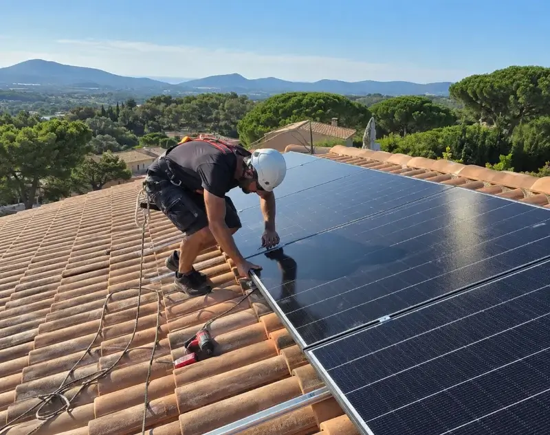 Installateur panneaux solaires Domène — pose photovoltaïque sur toiture
